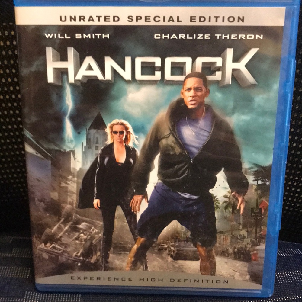 ***6 for $25***  ***NEW** Hancock~ Factory Sealed ~ Blu-ray Disc